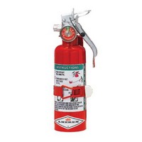 Amerex Corporation A384T Amerex 1.4 Pound Halotron I Fire Extinguisher With Aluminum Valve Vehicle Bracket